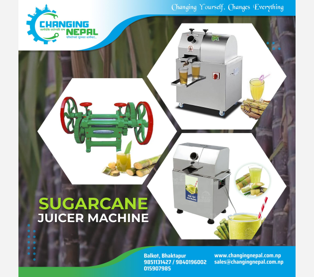 Sugarcane Juicer Machine